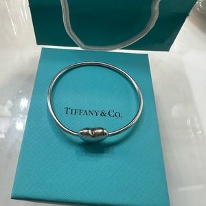 Tiffany and co heart wire bracelet